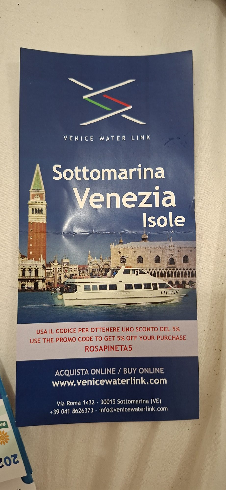 Venice Water Link – Sottomarina nach Venedig