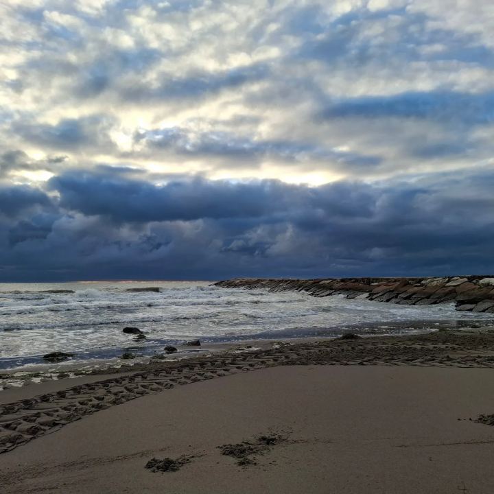 Strand am Morgen · 2
