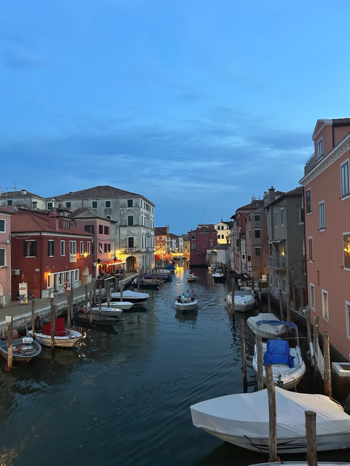 Chioggia am Abend